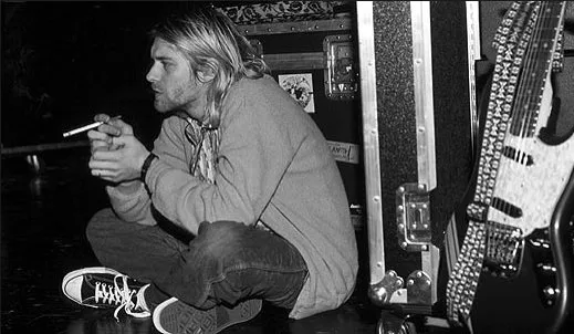 21 歲的 Liam Gallagher 對 Kurt Cobain 自殺的反應